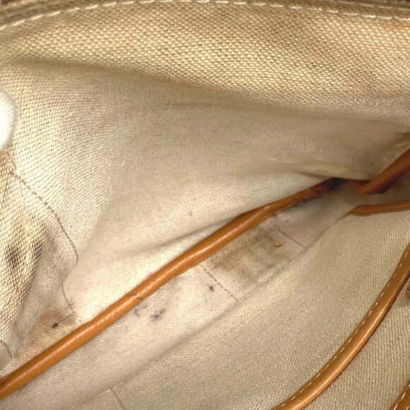 CELINE Logo Macadam Horse-drawn Carriage Bag Crossbody Pochette Shoulder Bag - Picture 3 of 14